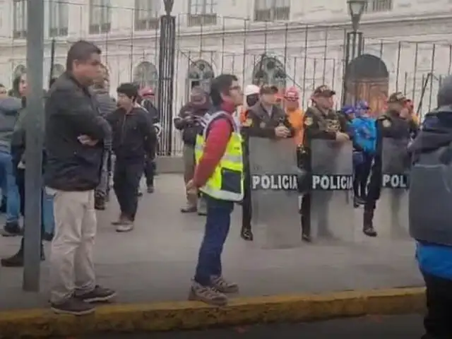 Metro de Lima: enfrentamiento entre fiscalizadores y trabajadores de la concesionaria de la Línea 2