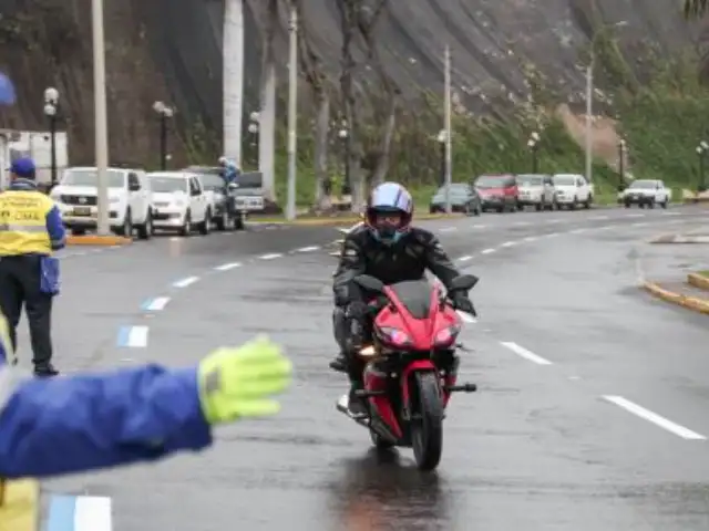 Costa Verde: plan piloto para circulación de motociclistas durará seis meses