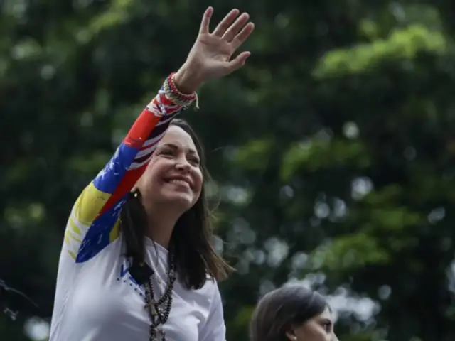 María Corina Machado: “La única manera de que Maduro se quede en el poder es a la fuerza”