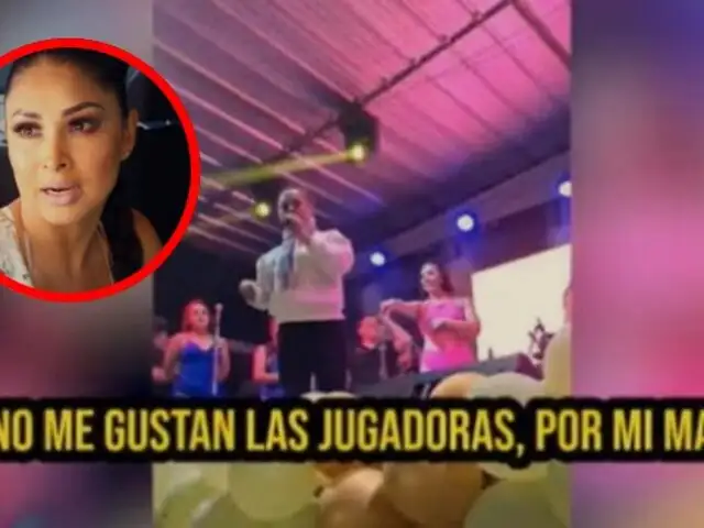 No le gustan las "jugadoras": Hayddé Raymundo le manda "indirecta" a Pamela Franco en pleno concierto