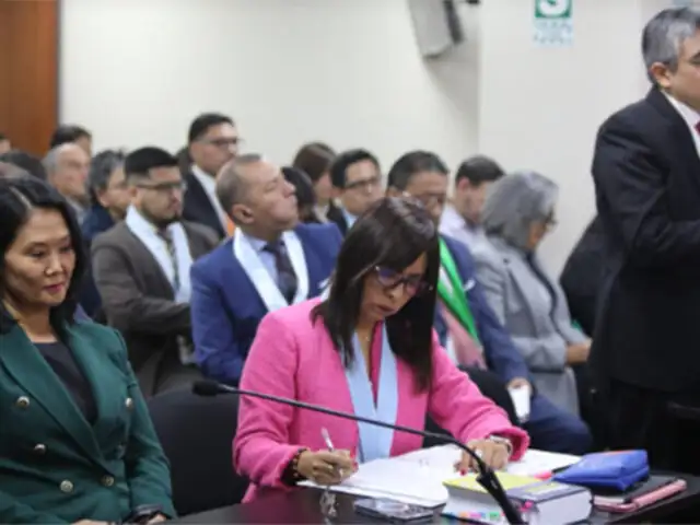 Keiko Fujimori: culminó segunda audiencia del juicio contra la lideresa de Fuerza Popular por caso Cócteles