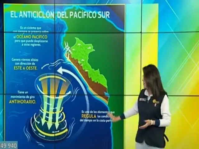 Anticiclón del Pacífico Sur: ¿Qué es y cómo afectará a las regiones del Perú durante este invierno?