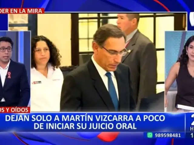 Martín Vizcarra: Estudio de abogados renuncia a la defensa legal del expresidente