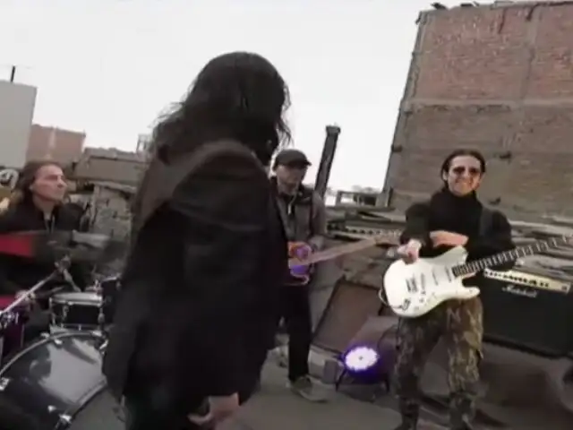 “Estación Rock”: conoce la banda que ofrece conciertos en una azotea