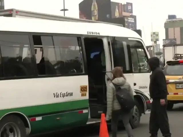 Paraderos improvisados en tercer día de desvíos por obras de la Estación Central