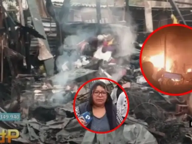 Trágico incendio en VES deja 6 viviendas reducidas en cenizas y 7 familias damnificadas