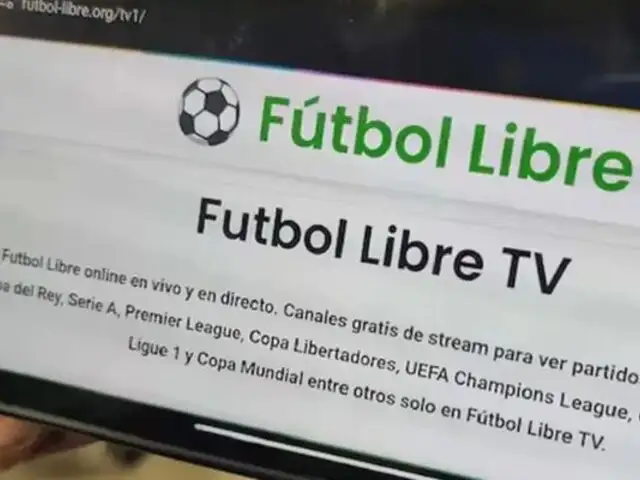 Fútbol Libre:  esto es lo que se sabe de la captura de su creador y del bloqueo de sitios que transmitían partidos de forma ilegal