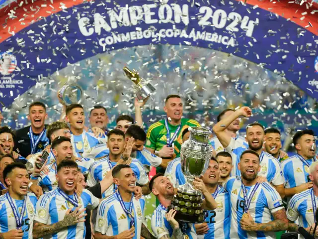 ¡Argentina campeón de la Copa América! Venció 1-0 a Colombia en la final