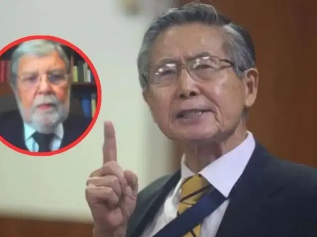 Ernesto Blume señala que Alberto Fujimori está “impedido” de postular a la presidencia “a la luz de la Constitución”
