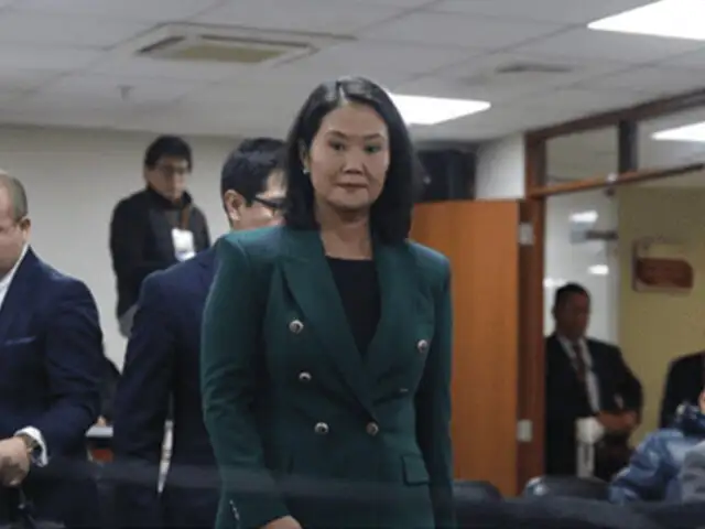 Caso Cócteles: Poder Judicial dispone dejar sin efecto juicio oral contra Keiko Fujimori