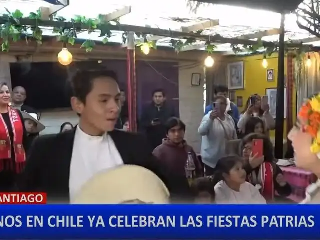 Santiago de Chile: peruanos celebran Fiestas Patrias con sabor y tradición