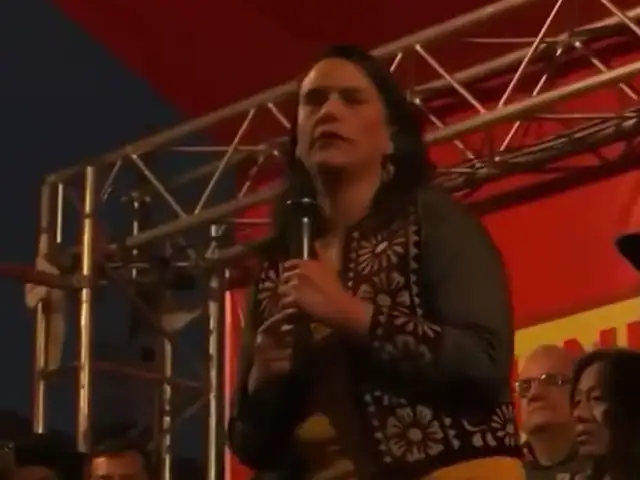 Verónika Mendoza hizo un llamado a la “insurgencia ciudadana” para el 28 de julio