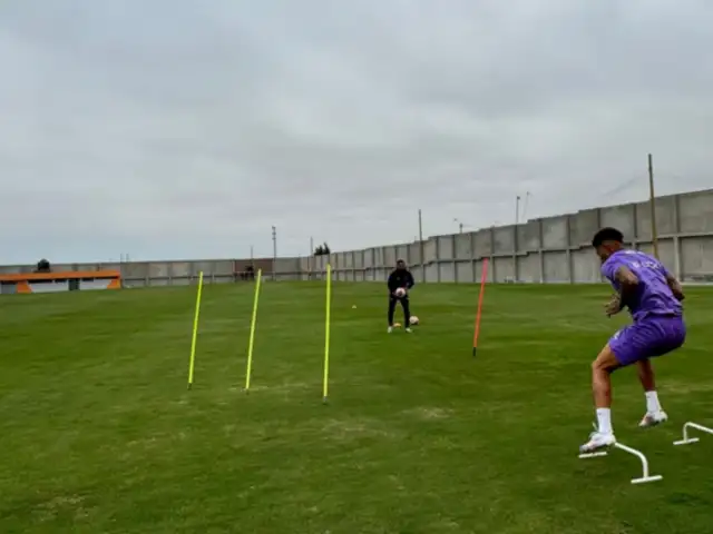 Paolo Guerrero entrena solo en las instalaciones de la UCV tras negarse a jugar ante Alianza Lima