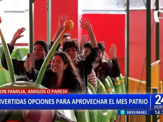 Celebra las Fiestas Patrias en familia: Diversión asegurada en los parques de entretenimiento