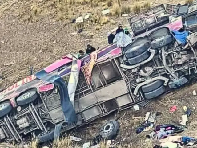 Ayacucho: investigan accidente de bus interprovincial que dejó 23 muertos y 15 heridos