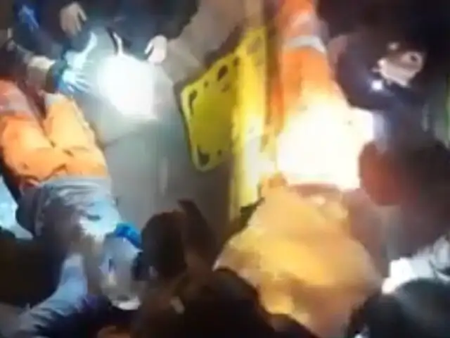 ¡Se desconoce cómo detonó!: Explosión de pirotécnico deja heridó a trabajador de limpieza en Independencia