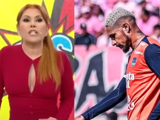 Magaly Medina arremete contra Paolo Guerrero: “Siempre se escuda tras las faldas de alguien”