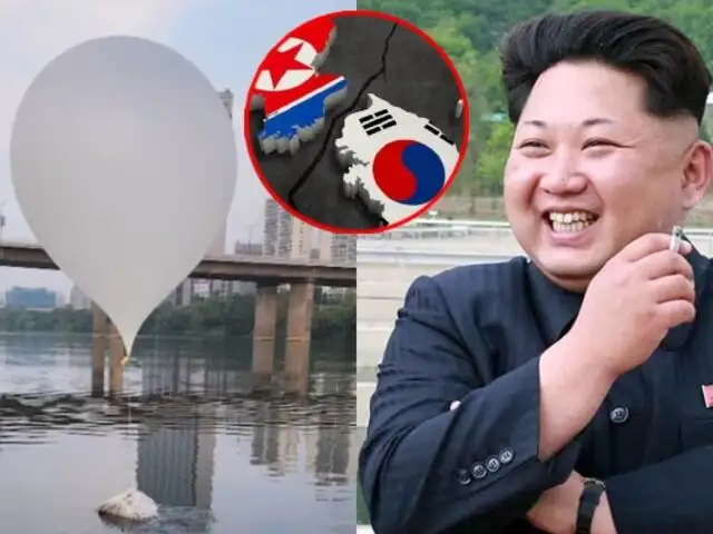 Sigue el conflicto: Corea del Norte vuelve a enviar globos con basura a territorio surcoreano