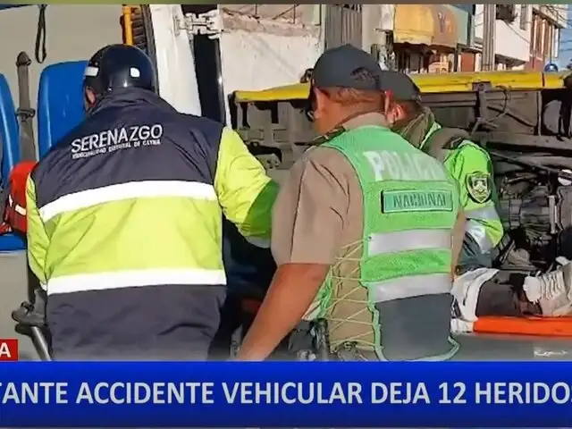 Impactantes imágenes de dos accidentes en Arequipa y Huánuco