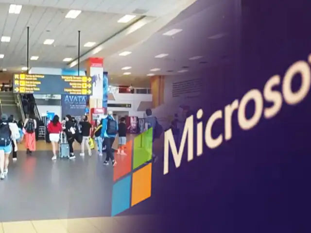 Aeropuerto Jorge Chávez opera con normalidad tras falla mundial de Microsoft