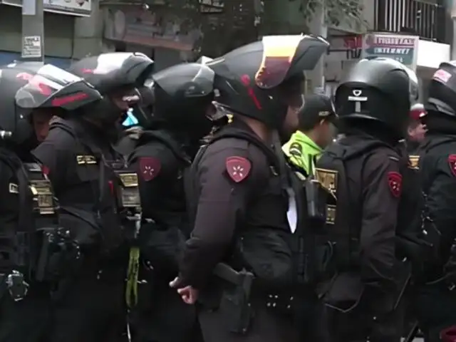 Contrato de concesión del Parque Cánepa hoy llega a su fin: gran contingente policial en Gamarra