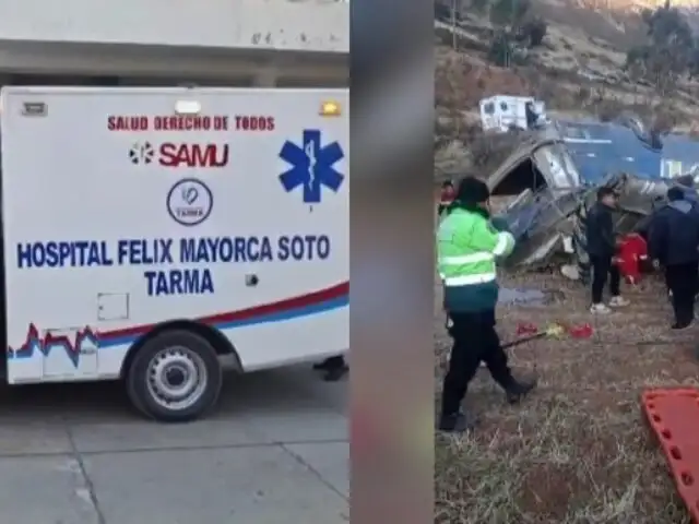 Trágico accidente de bus en Tarma: vehículo que transportaba a grupo musical se despista y deja 6 muertos
