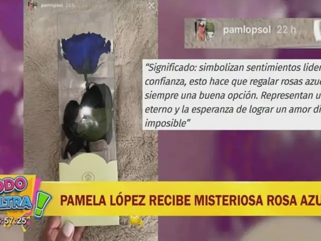 Pamela López recibe regalos de un admirador secreto: ¿Nuevo romance en puerta?