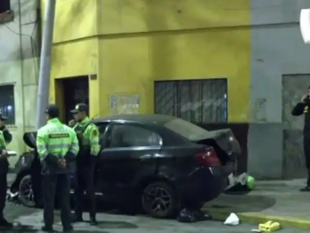 Callao: conductor muere al chocar su vehículo mientras pretendía escapar de sicarios