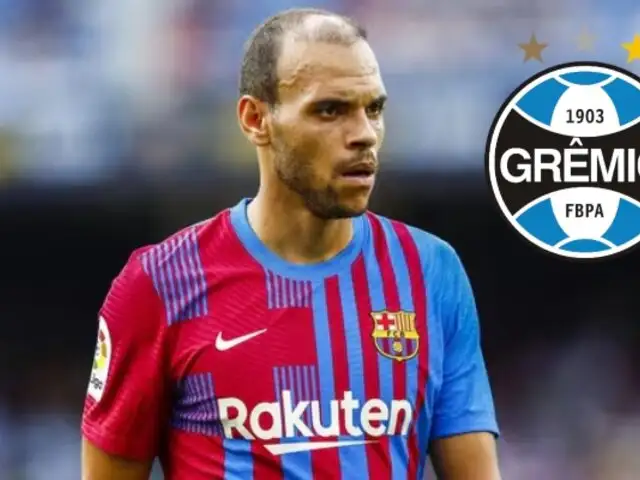 De España a Brasil: Martin Braithwaite fue anunciado como nuevo futbolista de Gremio