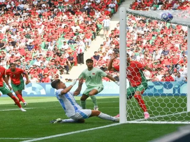 ¡Insólito! París 2024: VAR anula gol de Argentina ante Marruecos luego de 1 hora