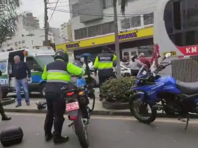 Miraflores: ¡Alerta! Múltiple choque deja varios heridos y vías con tránsito restringido
