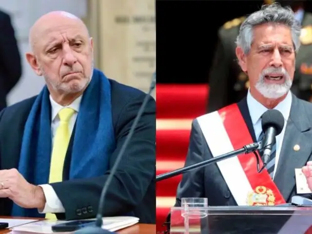 José Cueto anuncia que buscarán inhabilitar a Francisco Sagasti por retirar a generales de la PNP