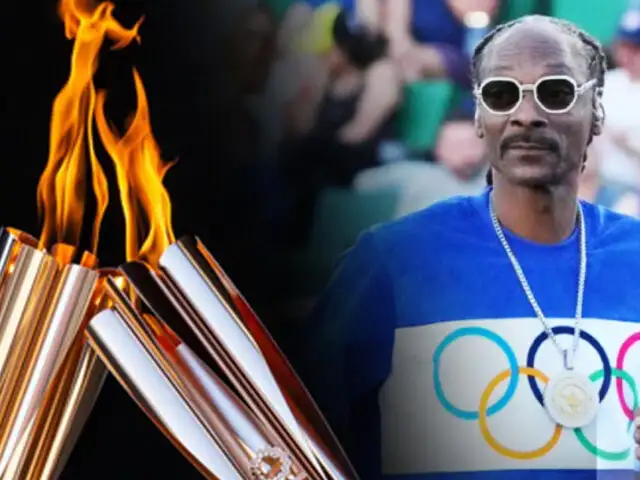 París 2024: Snoop Dogg será uno de los últimos relevos en llevar la antorcha olímpica