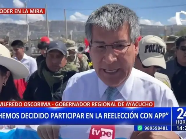 Ayacucho: Wilfredo Oscorima buscará su cuarta reelección con Alianza para el Progreso para el 2026