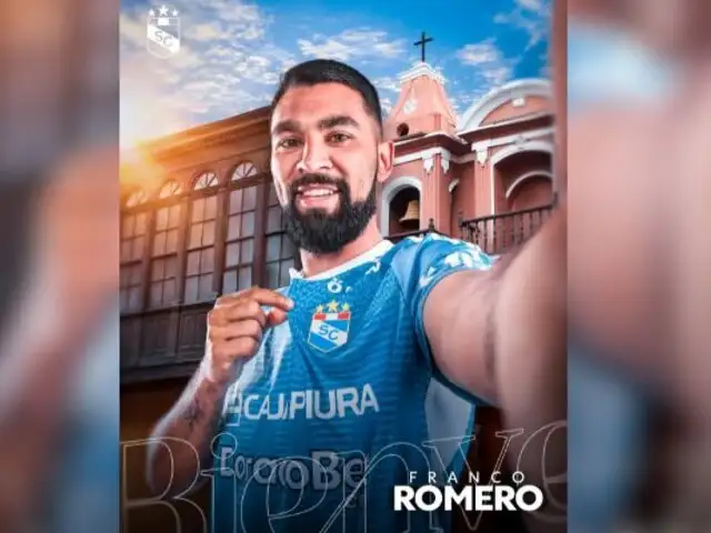 ¡Franco Romero ya es celeste! Sporting Cristal oficializó su fichaje