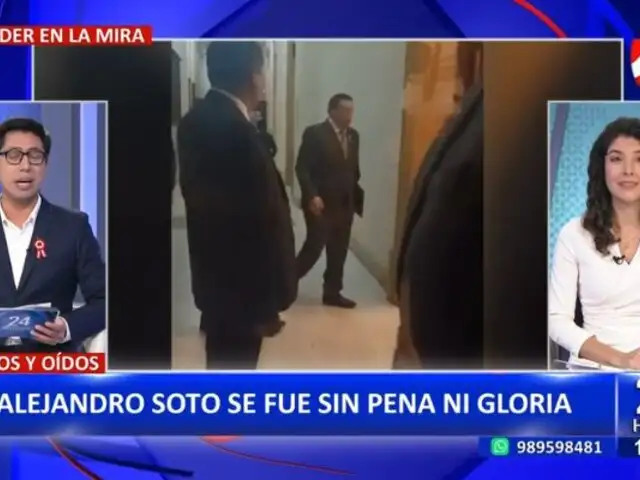 Sin pena ni gloria: Alejandro Soto terminó su gestión impidiendo el ingreso de la prensa