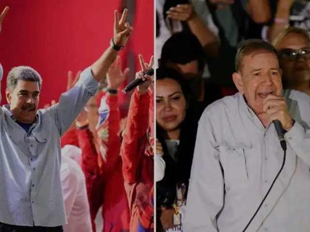 Elecciones en Venezuela: Nicolás Maduro y Edmundo González cierran campañas presidenciales