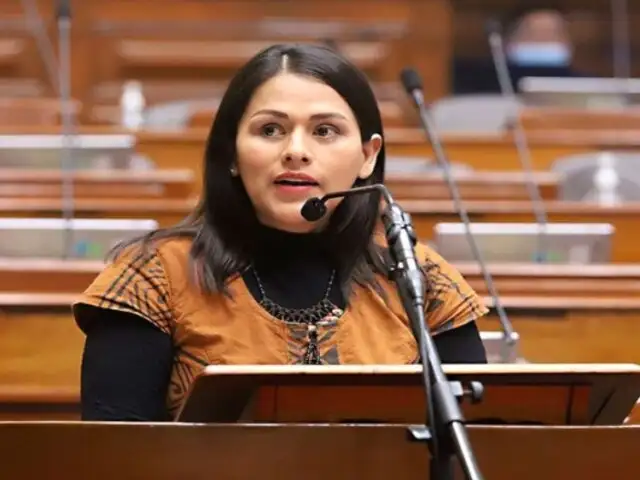 Silvana Robles no se guardó nada y arremetió contra Perú Libre: “No ha dado indicios de ser bancada de izquierda”