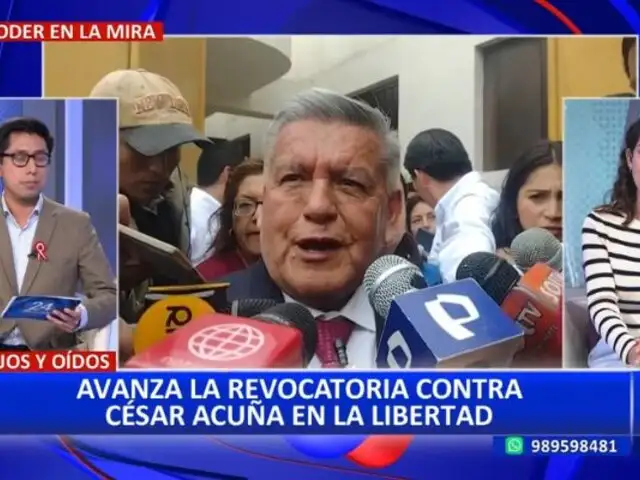 César Acuña: ¿Cómo va el proceso de revocatoria contra el gobernador de La Libertad?