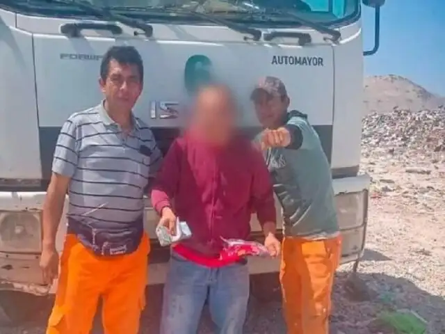 ¡Afortunado! Chiclayo: hombre recupera sobre con S/15 mil que su hija había lanzado a la basura