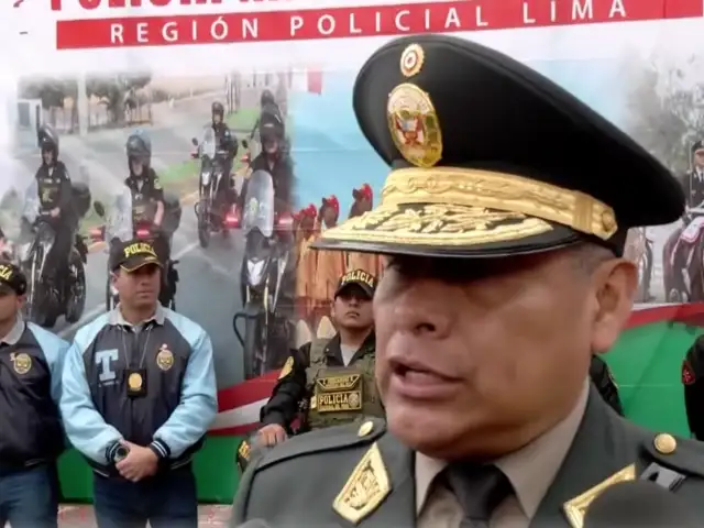 Fiestas Patrias: PNP garantiza seguridad ante posibles protestas