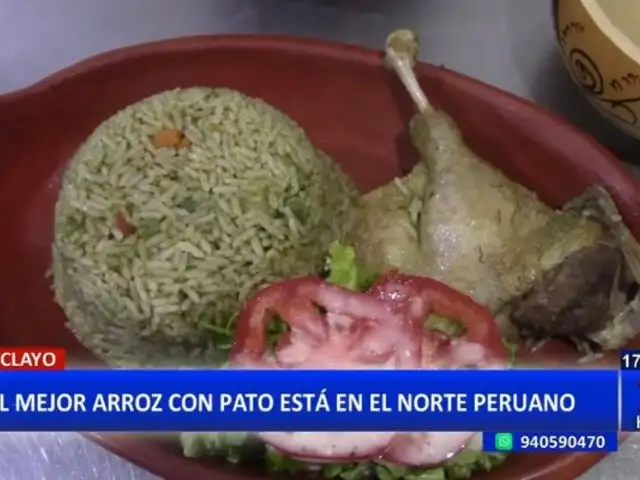 La especialidad del norte peruano: El mejor arroz con pato está en Lambayeque