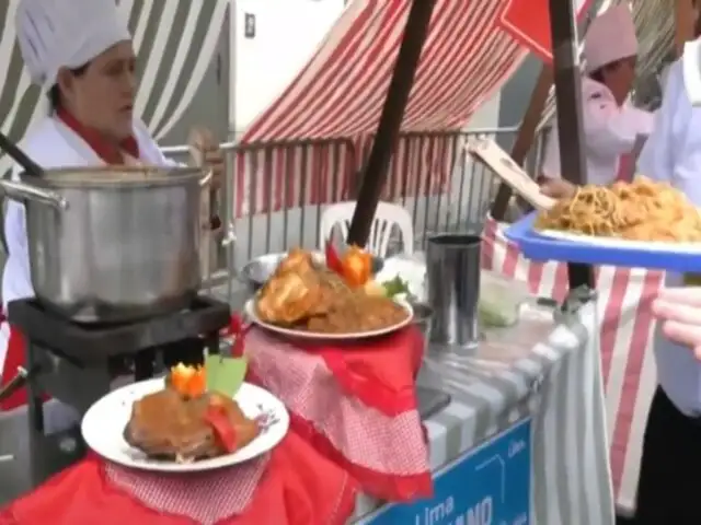 Barrios Altos: feria ofrece lo mejor de nuestra comida en Plaza Italia