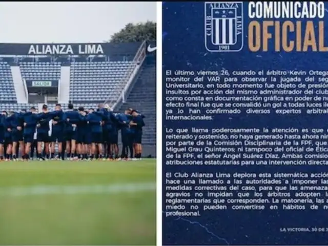 Alianza Lima exige sanción para Jean Ferrari por presionar al árbitro Kevin Ortega