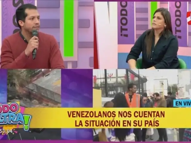 Venezolanos residentes en Perú lamentan no poder regresar a su país por crisis política