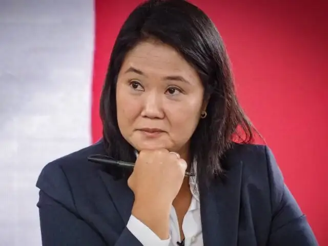 Declaran infundado pedido de prisión preventiva contra Keiko Fujimori