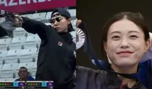 Quién es Kim Ye-ji, la tiradora coreana que parece un personaje sacado de "Terminator" por su icónico look y actitud