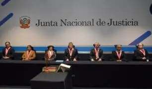 Junta Nacional de Justicia destituyó a cinco magistrados por faltas disciplinarias muy graves