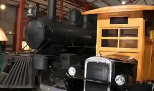 Museo Ferroviario: presentan máquinas y piezas únicas del tren Tacna-Arica inaugurado en 1857