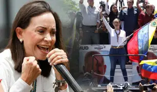 ¡Exclusivo! El regreso de María Corina Machado: multitudinaria marcha contra el fraude de Maduro